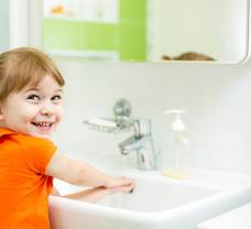 A helyes kézmosás technikája - kisgyerekeknek