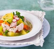 Tavaszi csirkehúsleves