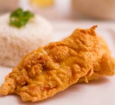 Ínycsiklandó sertésszelet Orly-módra