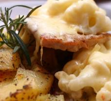 Fokhagymás Dubarry szelet