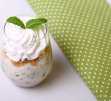 Túrós pohárkrém