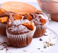 Édesburgonyás muffin