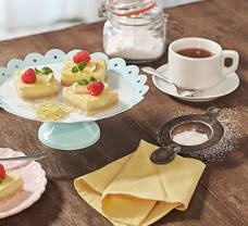 Gluténmentes citromszelet mandula- és kókuszlisztből, juharsziruppal 