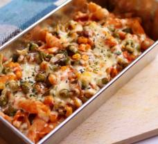 Hússal rakott penne