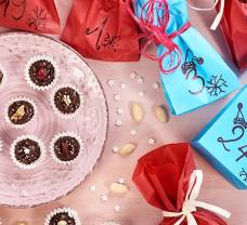 Adventi naptár csokoládés pralinéval