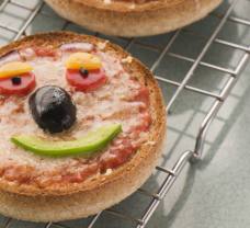 Mini vegetáriánus pizzák