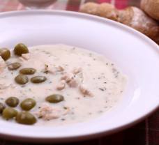 Tejszínes csirkemell 2